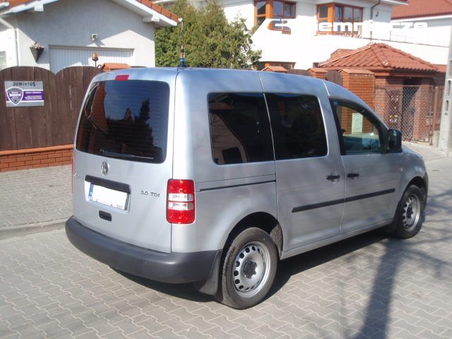 Przyciemnianie szyb - Volkswagen Caddy (3) VAN