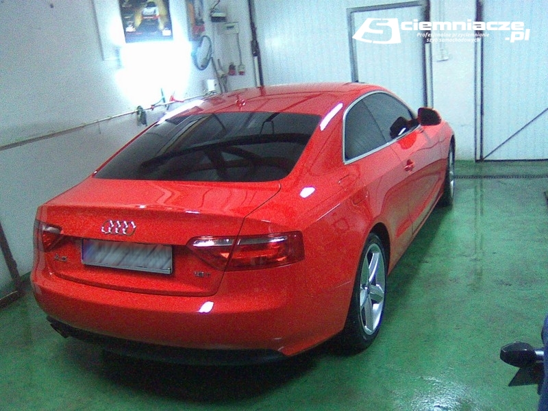 Przyciemnianie szyb - Audi A5 Coupe