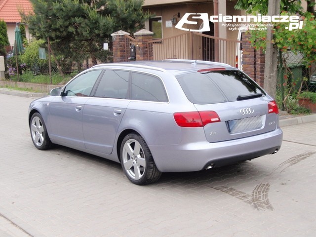 Przyciemnianie Szyb Audi A6 C6 Kombi Sciemniacze