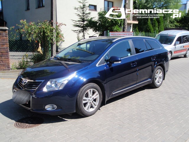 Przyciemnianie szyb - Toyota Avensis (3) Kombi